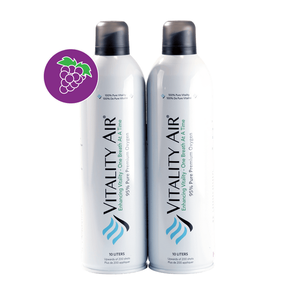 Twin Pack - 10L Premium Grape Flavoured Oxygen